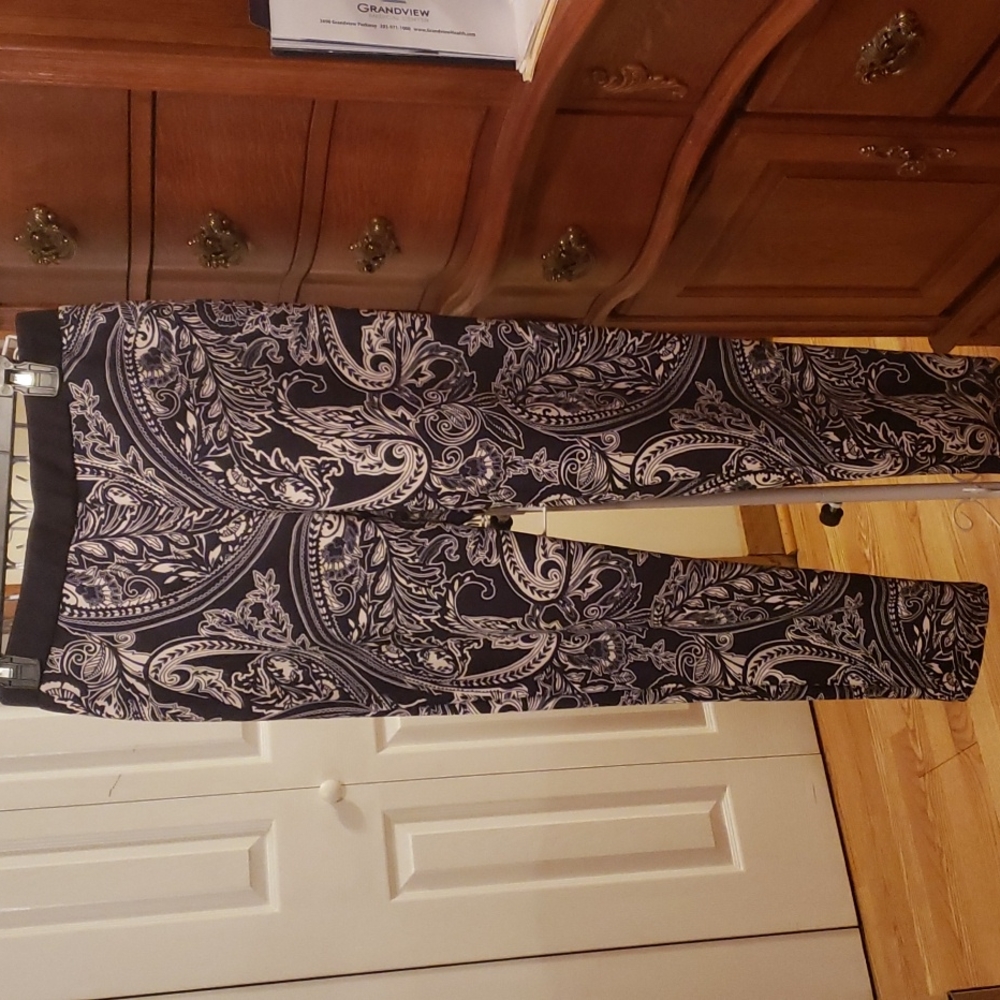 Navy Pull on Pants